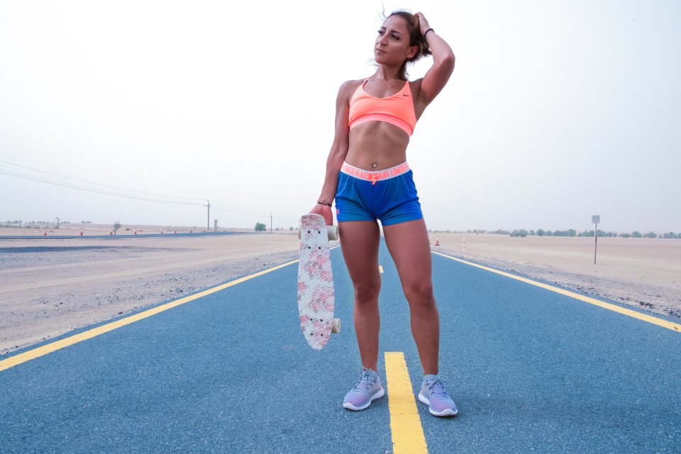 Taking an insulated water bottle on a run or walk