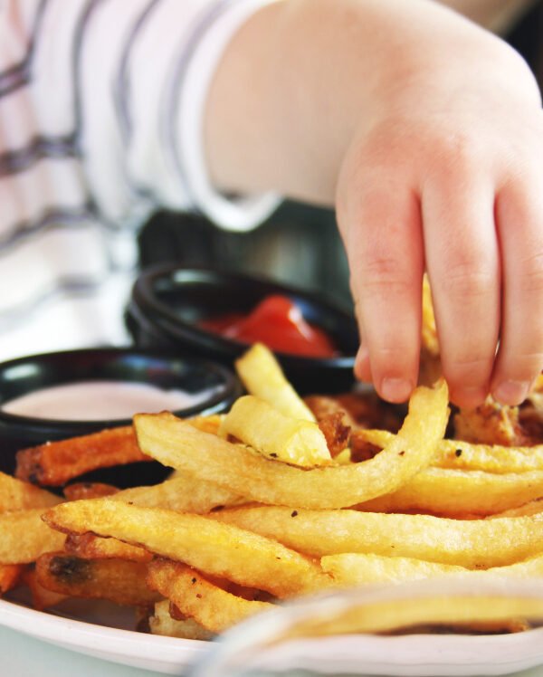 Air fryer crispy fries