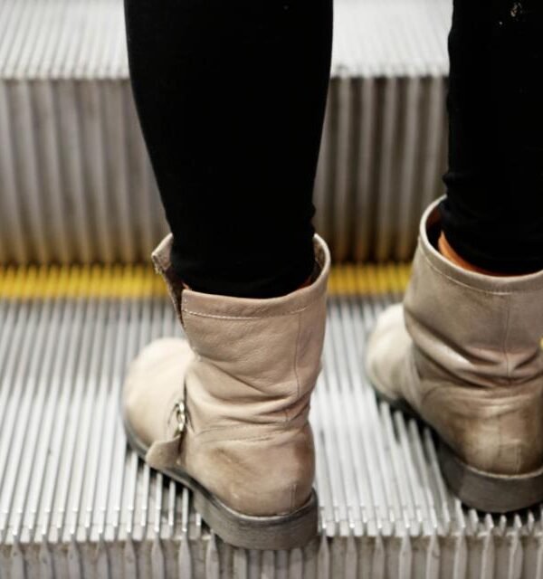 Ankle boots escalator