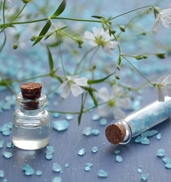 Aromatherapy oil bottles