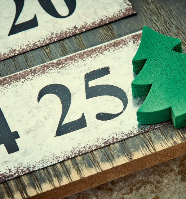 Beauty advent calendar countdown