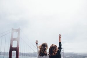 Best friends golden gate
