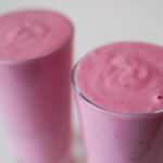 Blender pink smoothies