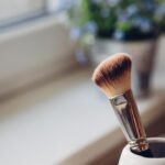Bronzer brush vanity