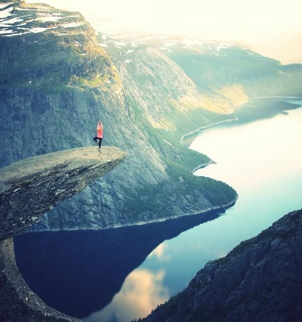 Cliff fjord adventure