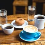 Coffee maker morning cups