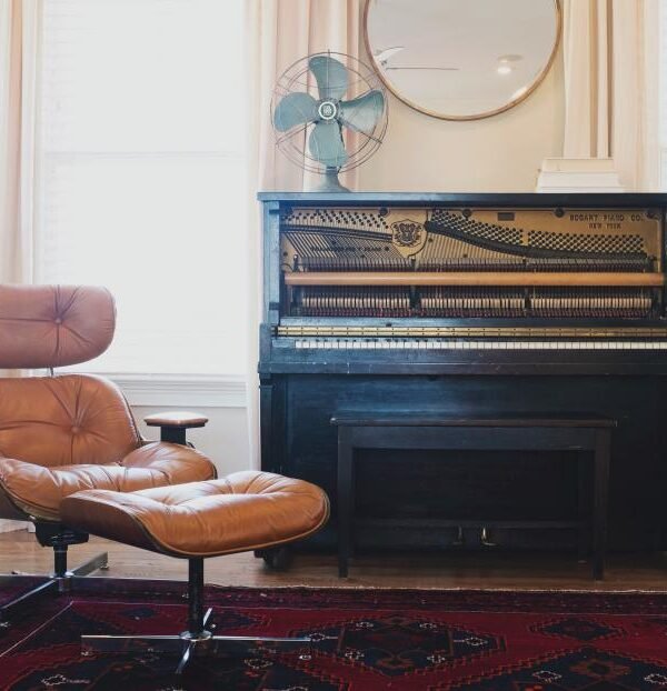 Digital piano living room