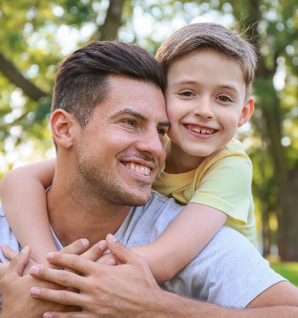 Gifts for dad hug