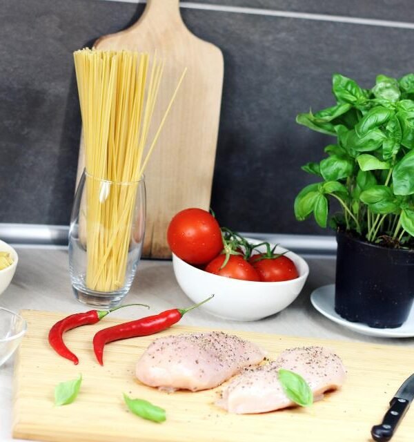 Home cook ingredients counter