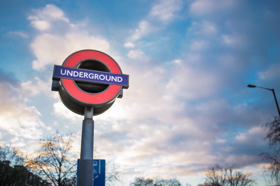 London Underground sign for getting around and planning things to do in London