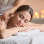 Massage gun relaxation
