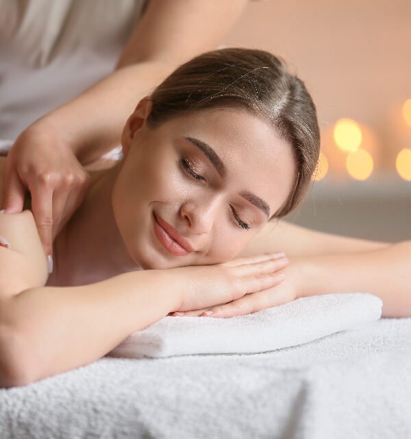 Massage gun relaxation