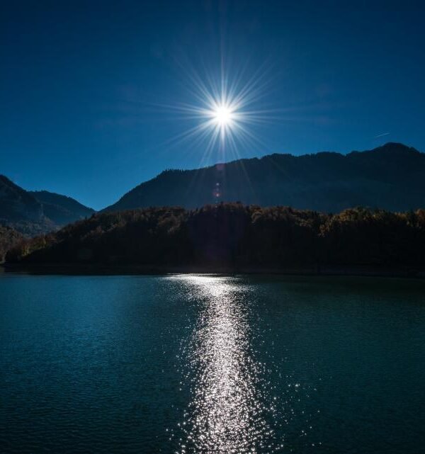 Monthly horoscope moonlit lake