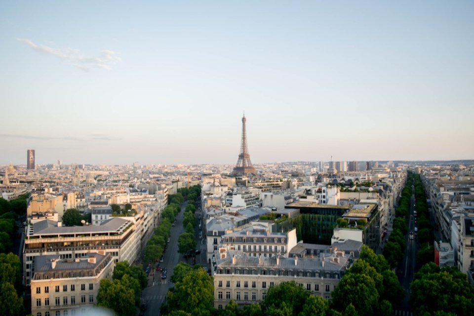 Paris rooftops and the Eiffel Tower, home of Parisian style essentials