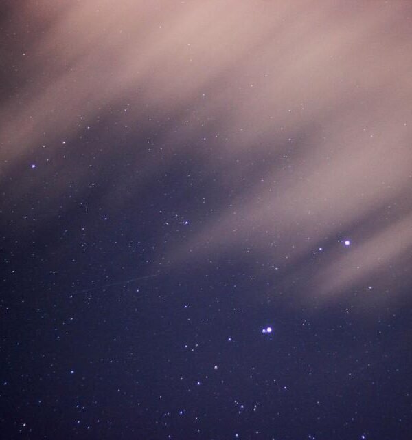 Starry sky clouds