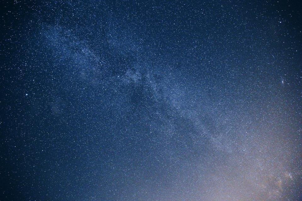 Starry night sky representing Libra personality traits